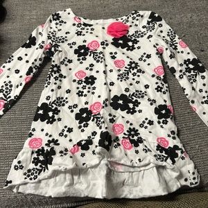 Jumping Beans Black, White & Pink Dress